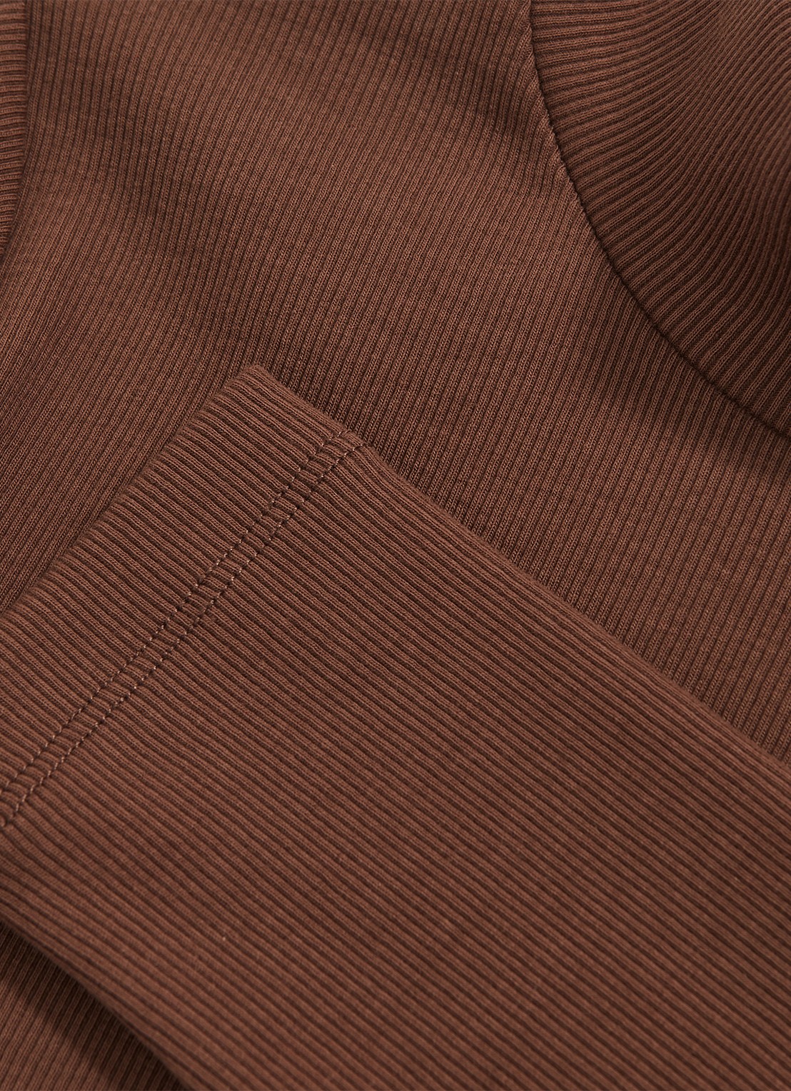 Reiss Polly longsleeve met stretch - detail 4 camel
