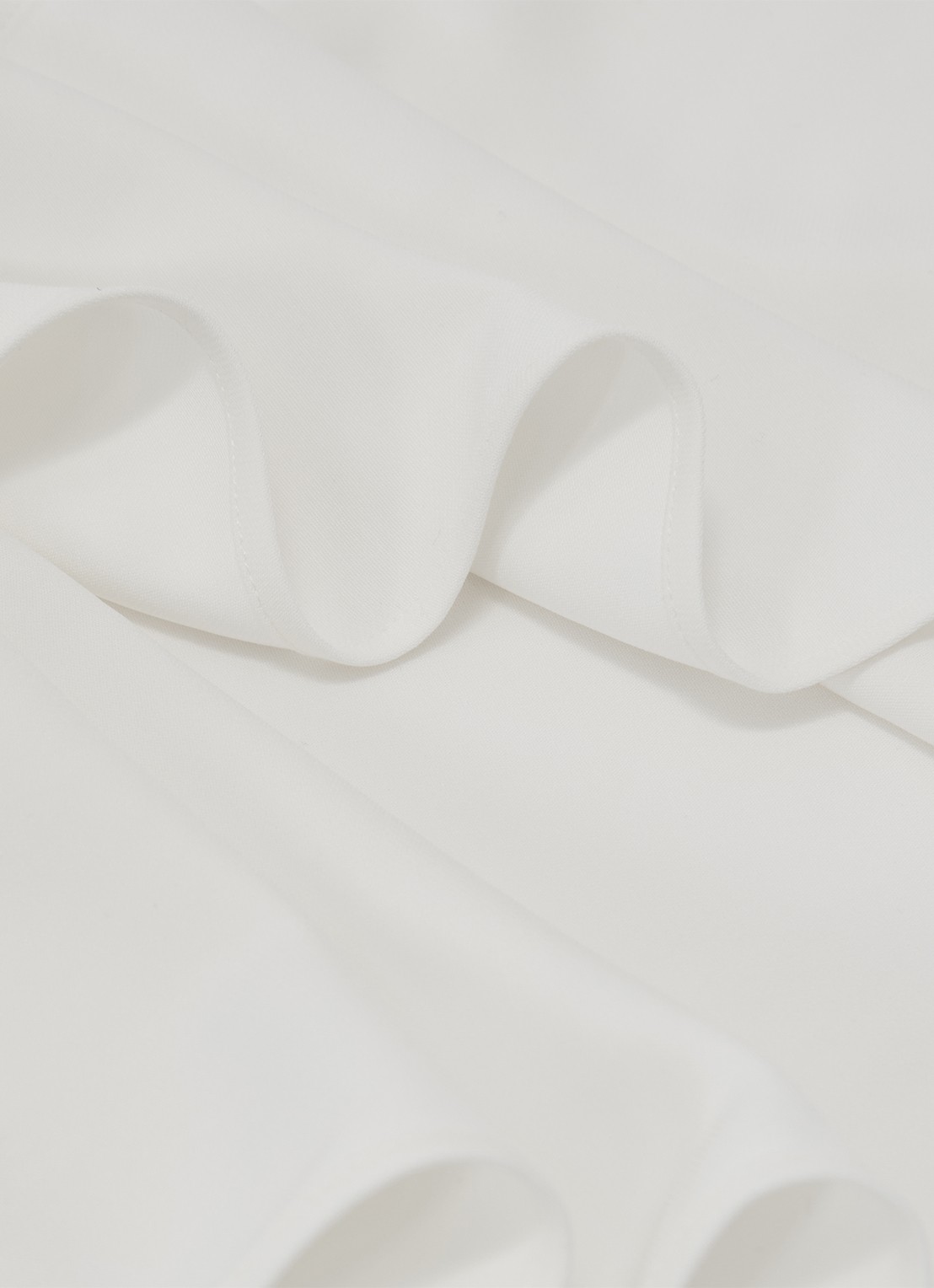 Reiss Quinn top met asymmetrische zoom - detail 5 wit