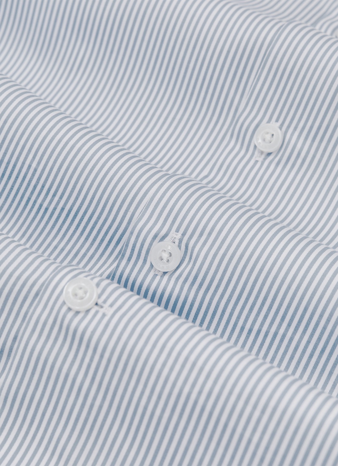 Reiss Remote regular fit overhemd met streepprint - detail 6 lichtblauw