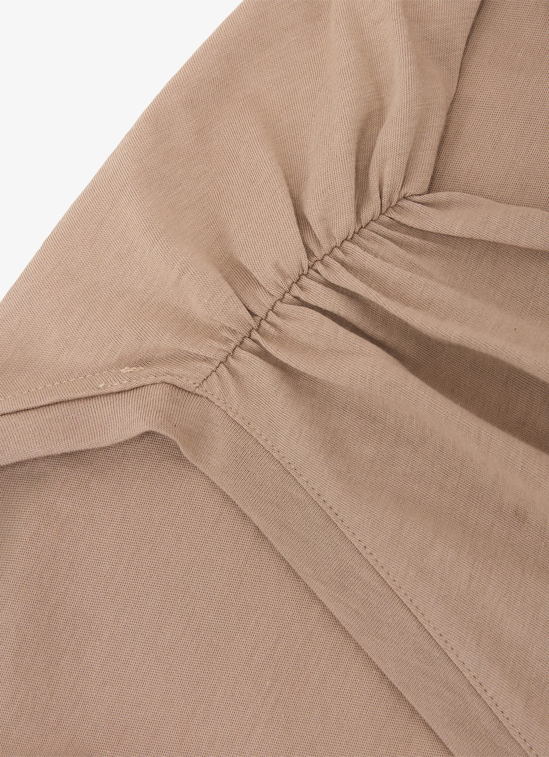 Reiss Renee top met V-hals - detail 5 beige