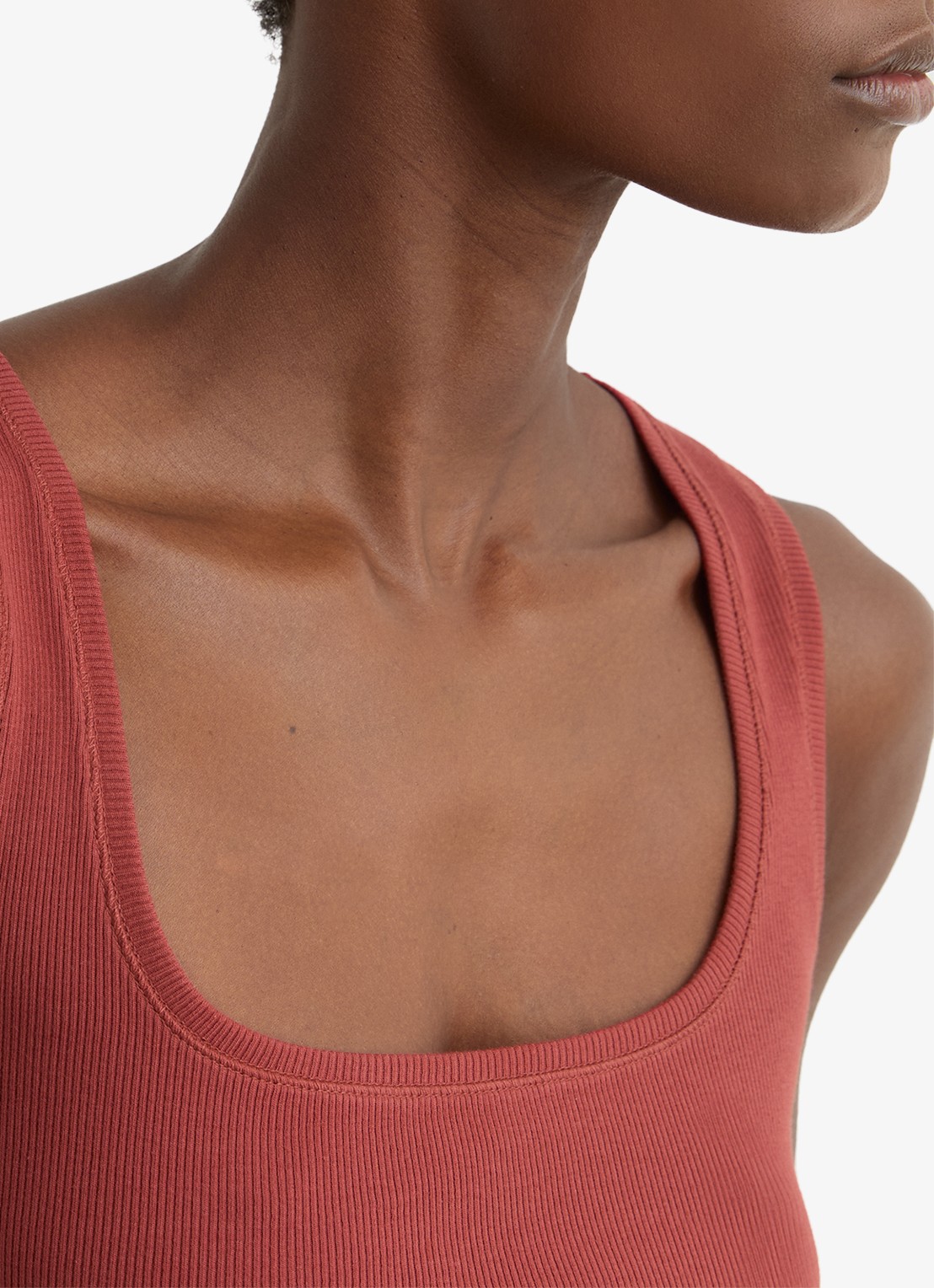Reiss Riva tanktop met stretch - detail 5 rood