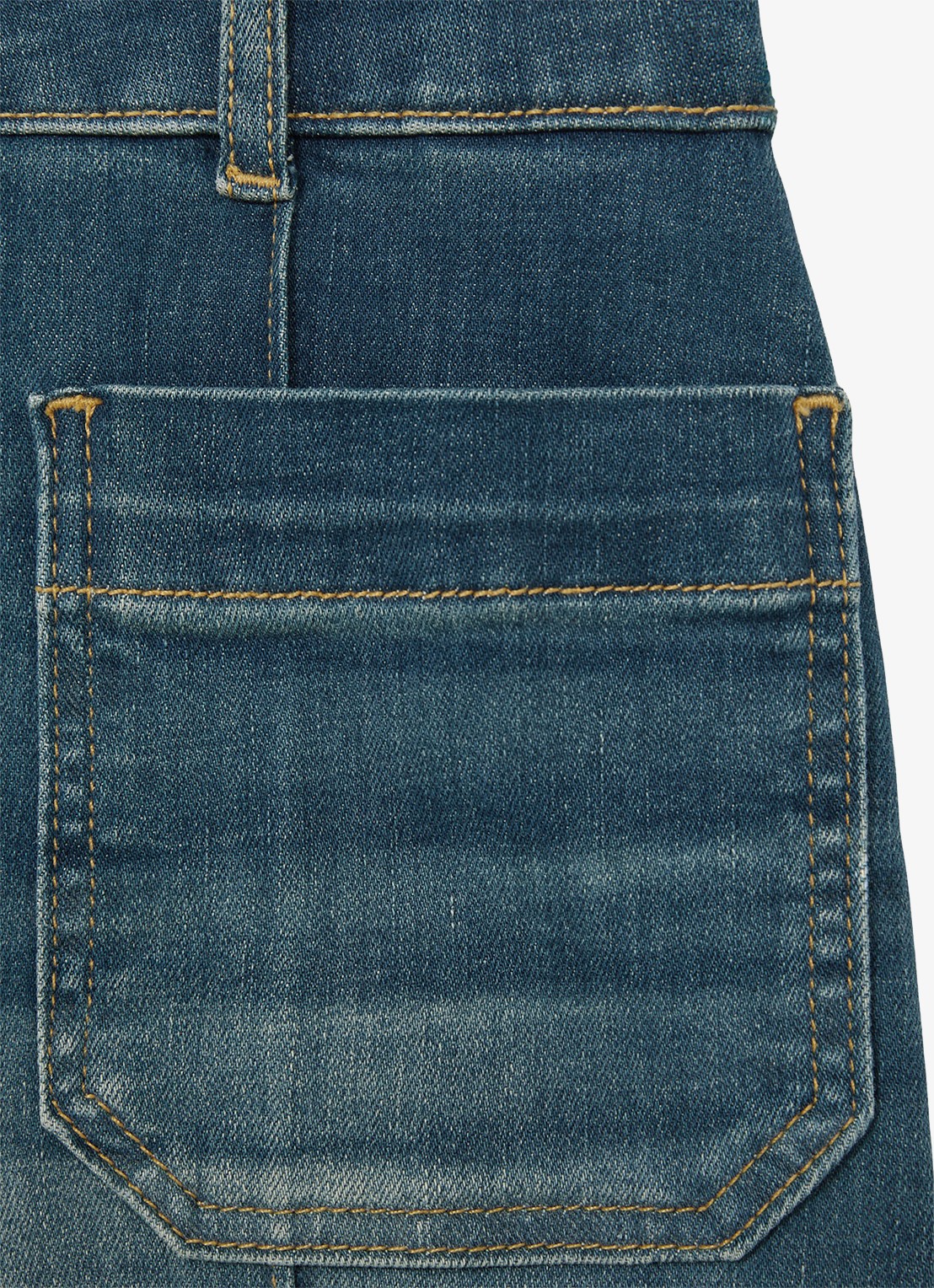 Reiss Sakura high waist flared jeans  - detail 5 indigo