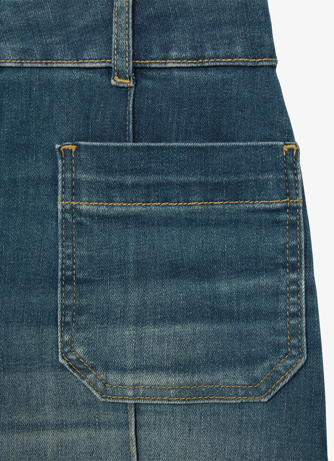 Reiss Sakura high waist flared jeans  - detail 7 blauw