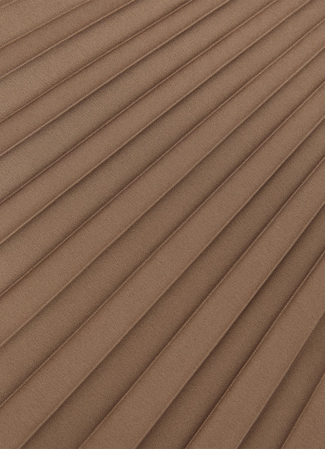 Reiss Seren midi rok met plissé - detail 5 camel