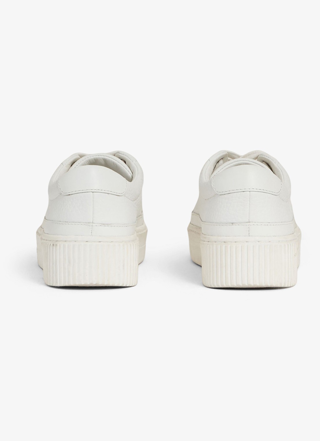 Reiss Sneaker met logo - achterkant 3 wit