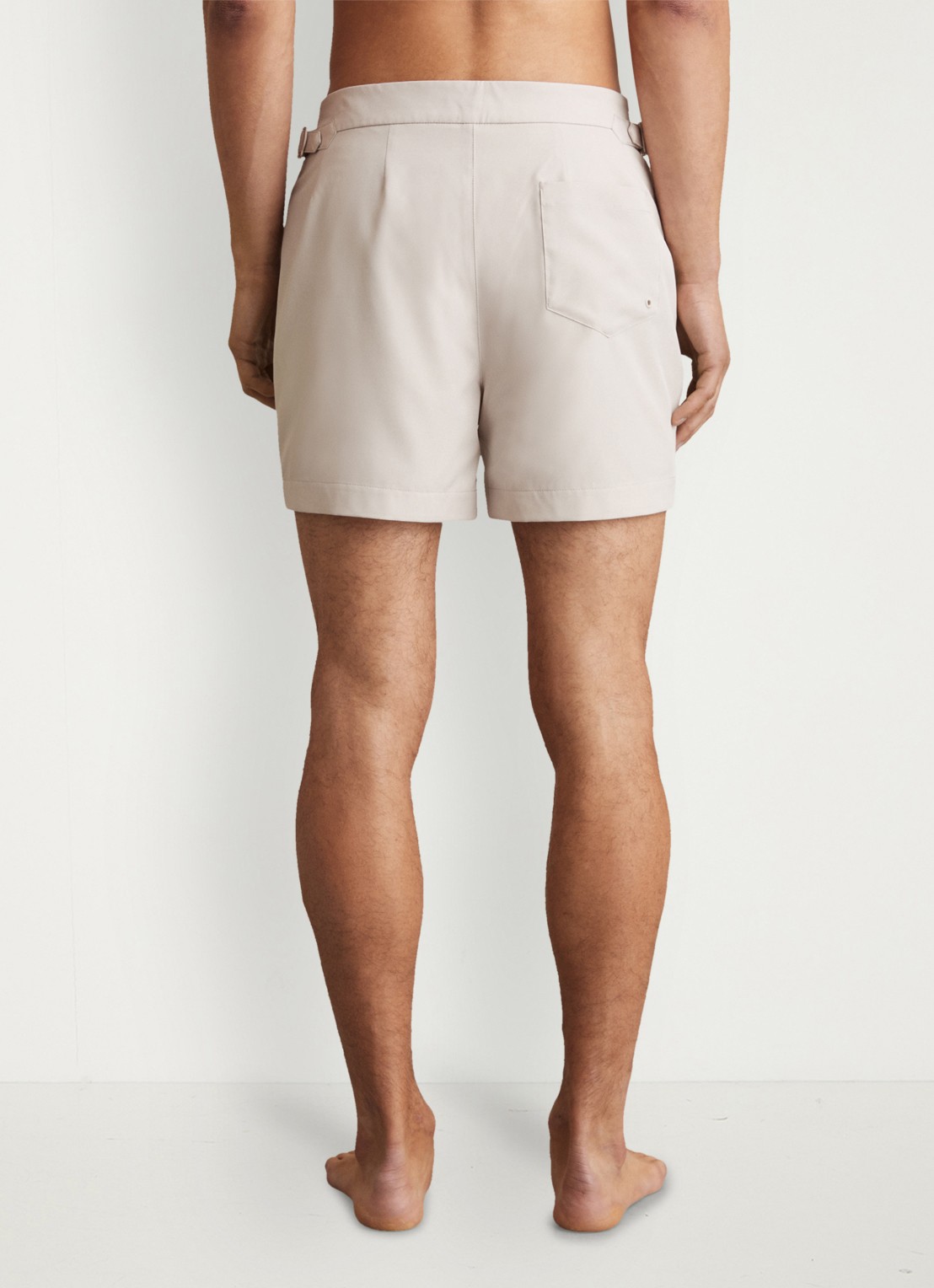 Reiss SUN Side-Adjuster Swim Shorts - achterkant 6 gebroken wit