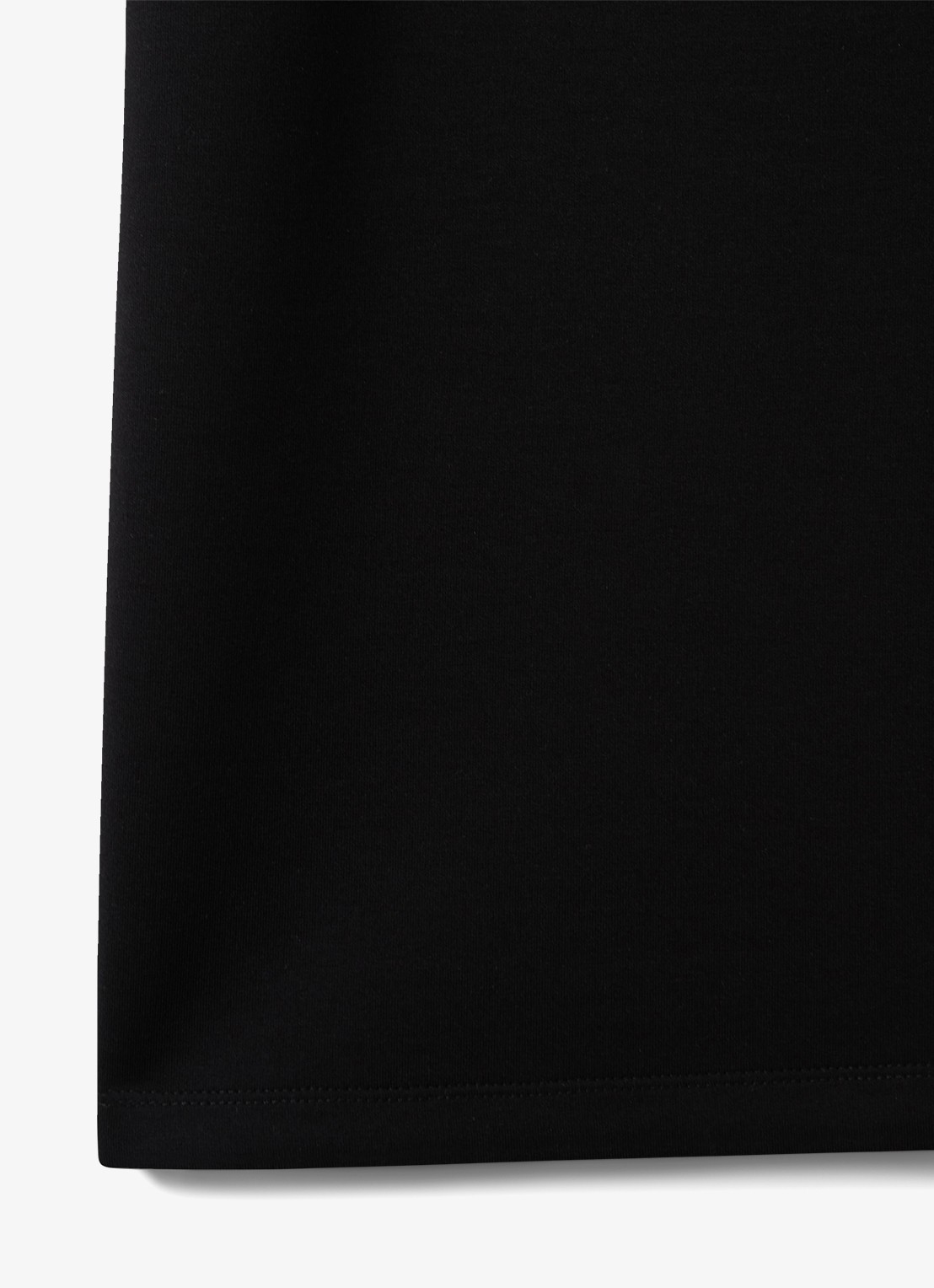 Reiss T-shirt van scuba - detail 5 black / zwart