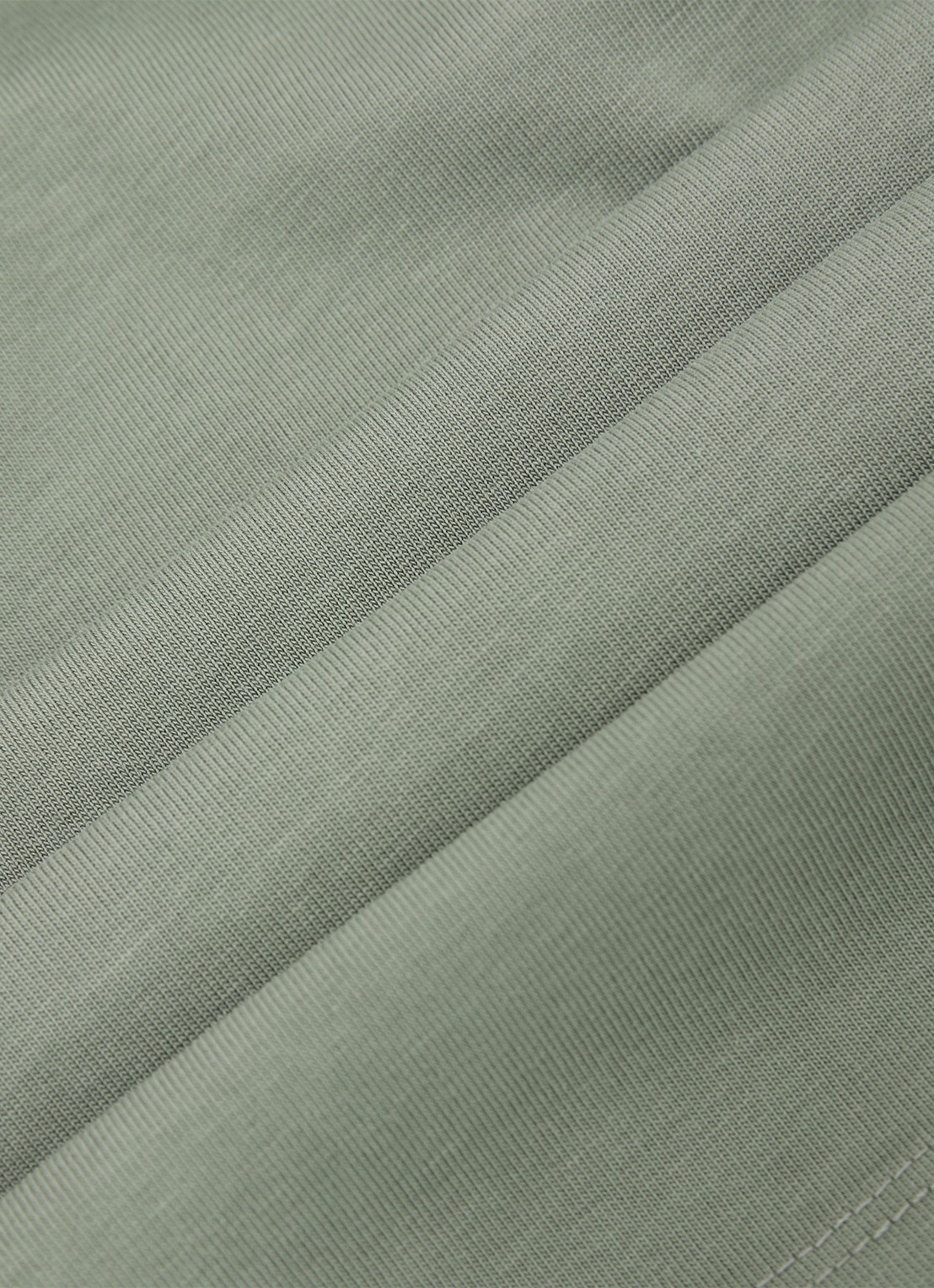 Reiss TATE Cotton Pigment-Dyed Relaxed-Fit T-Shirt - detail 6 groen