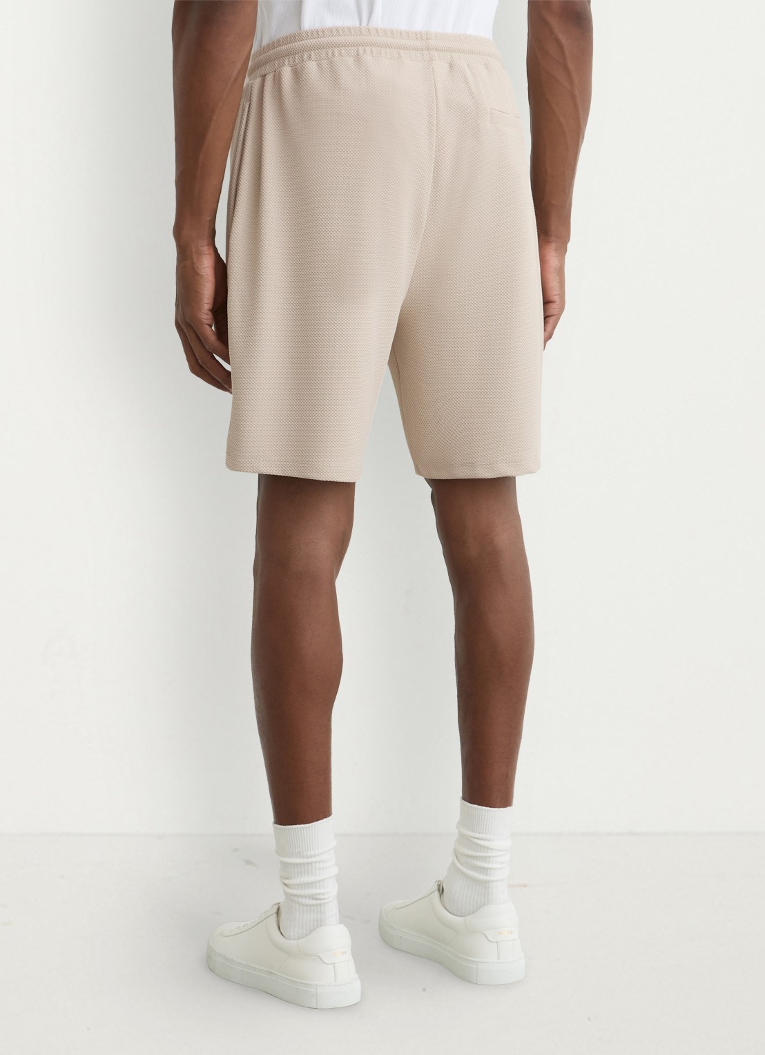 Reiss Tavolla korte broek met steekzakken - achterkant 6 beige