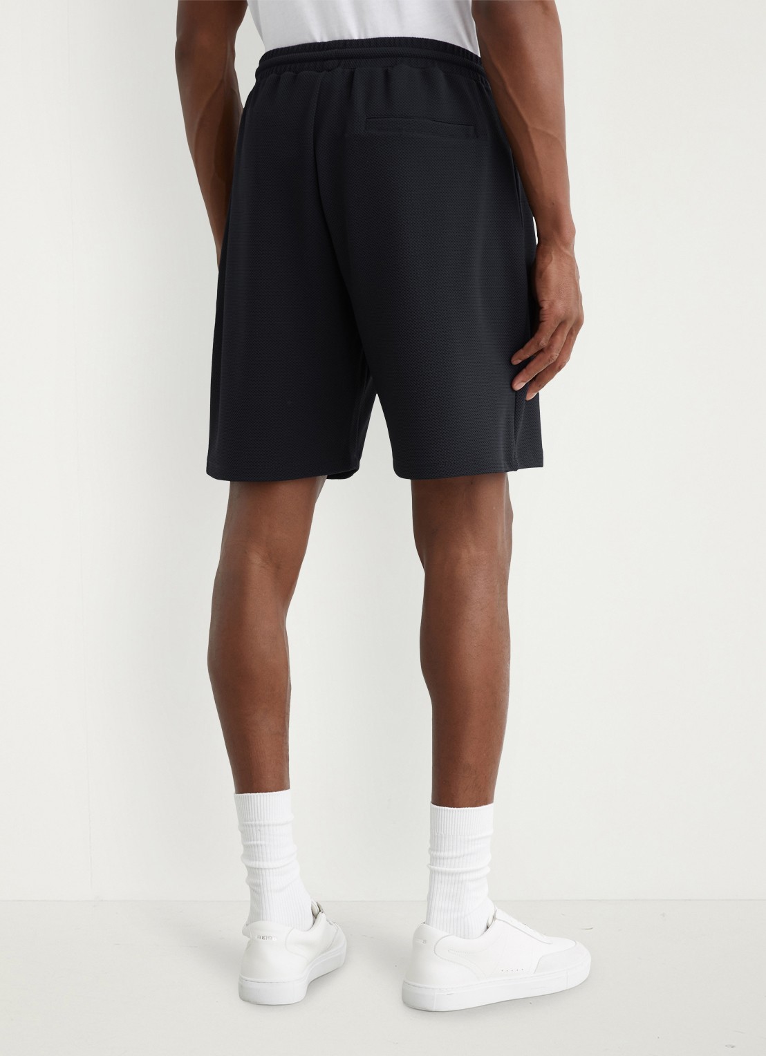 Reiss Tavolla korte broek met steekzakken - achterkant 3 donkerblauw