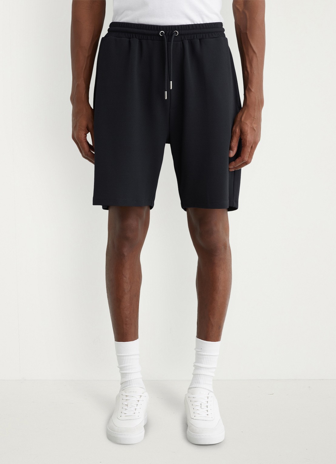 Reiss Tavolla korte broek met steekzakken - detail 4 donkerblauw