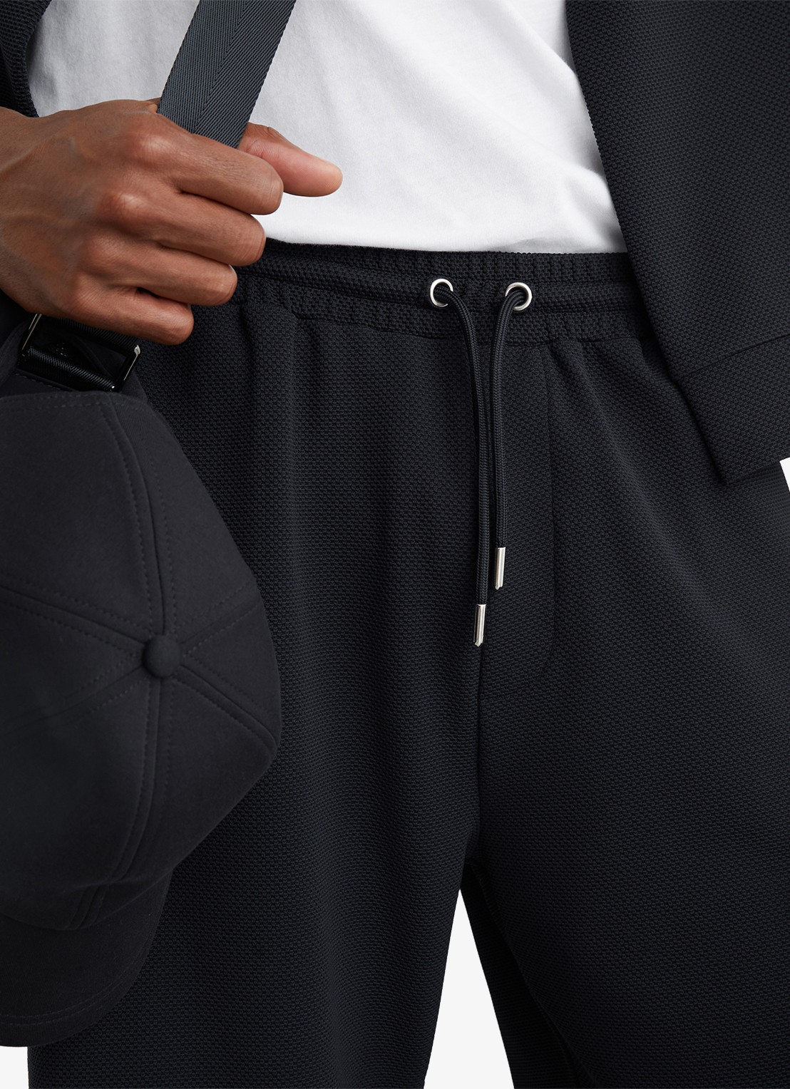 Reiss Tavolla korte broek met steekzakken - detail 5 donkerblauw
