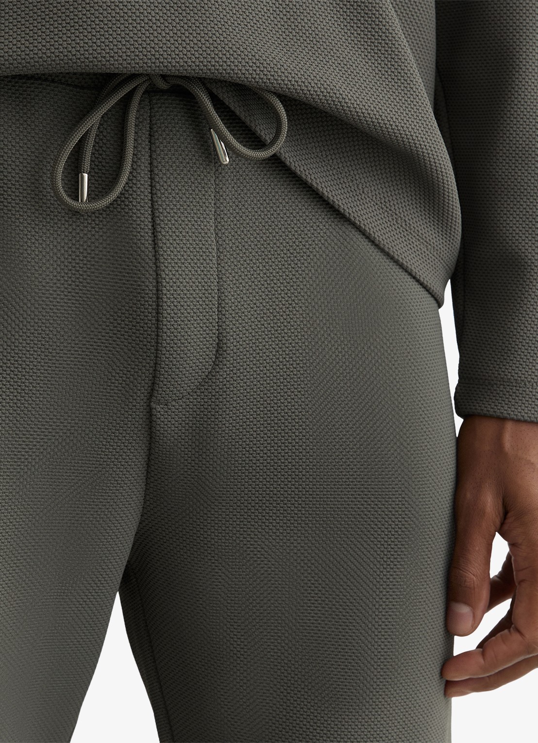 Reiss Tavolla korte broek met steekzakken - detail 5 groen