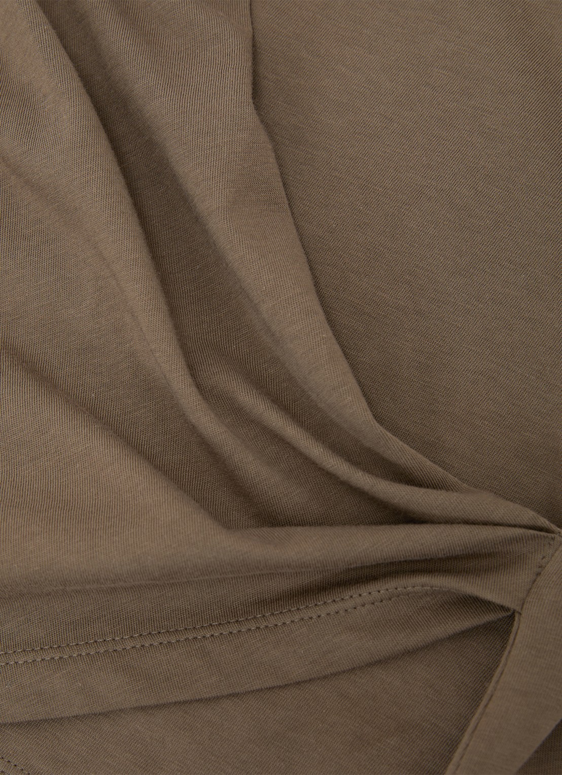 Reiss Tia top met gedrapeerd detail - detail 3 khaki