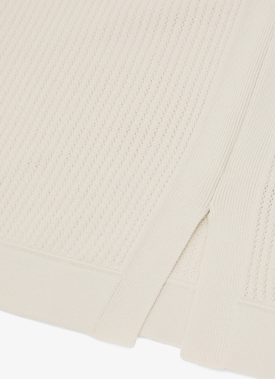 Reiss Watson singlet met structuur - detail 6 gebroken wit