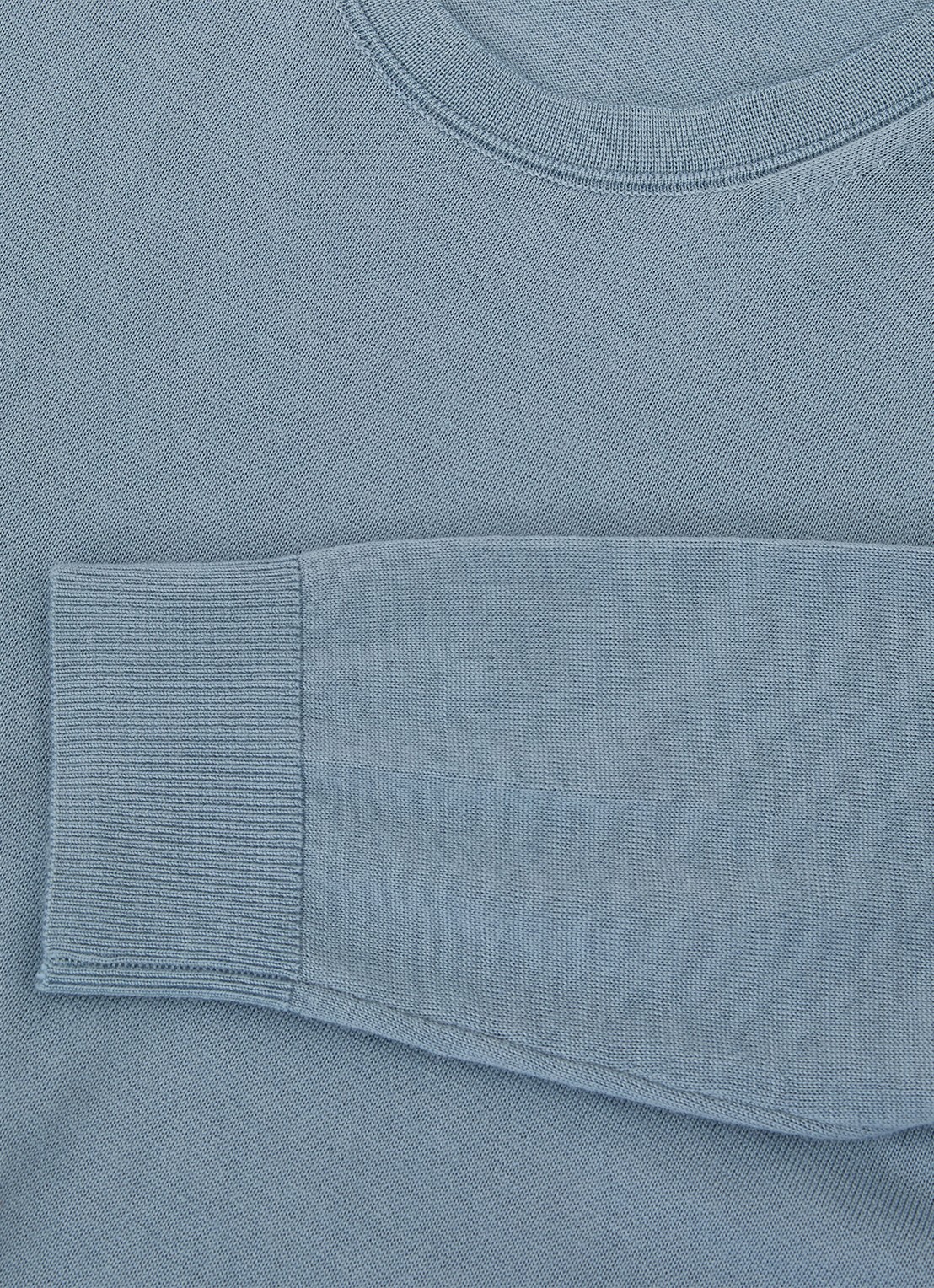Reiss Wessex fijngebreide trui van merino wol  - detail 3 donkerblauw