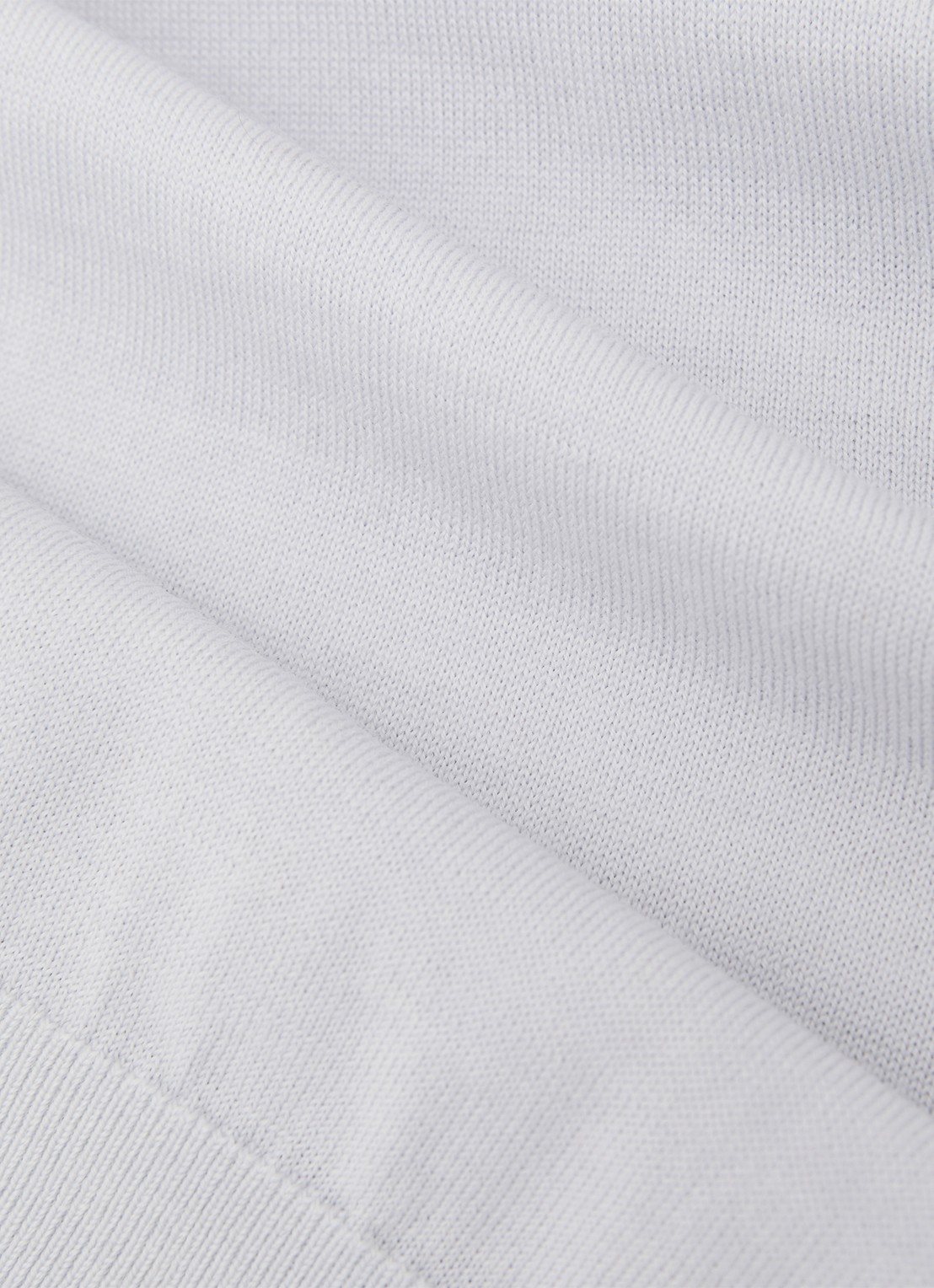 Reiss Wessex sweater van merino wol - detail 3 lichtblauw