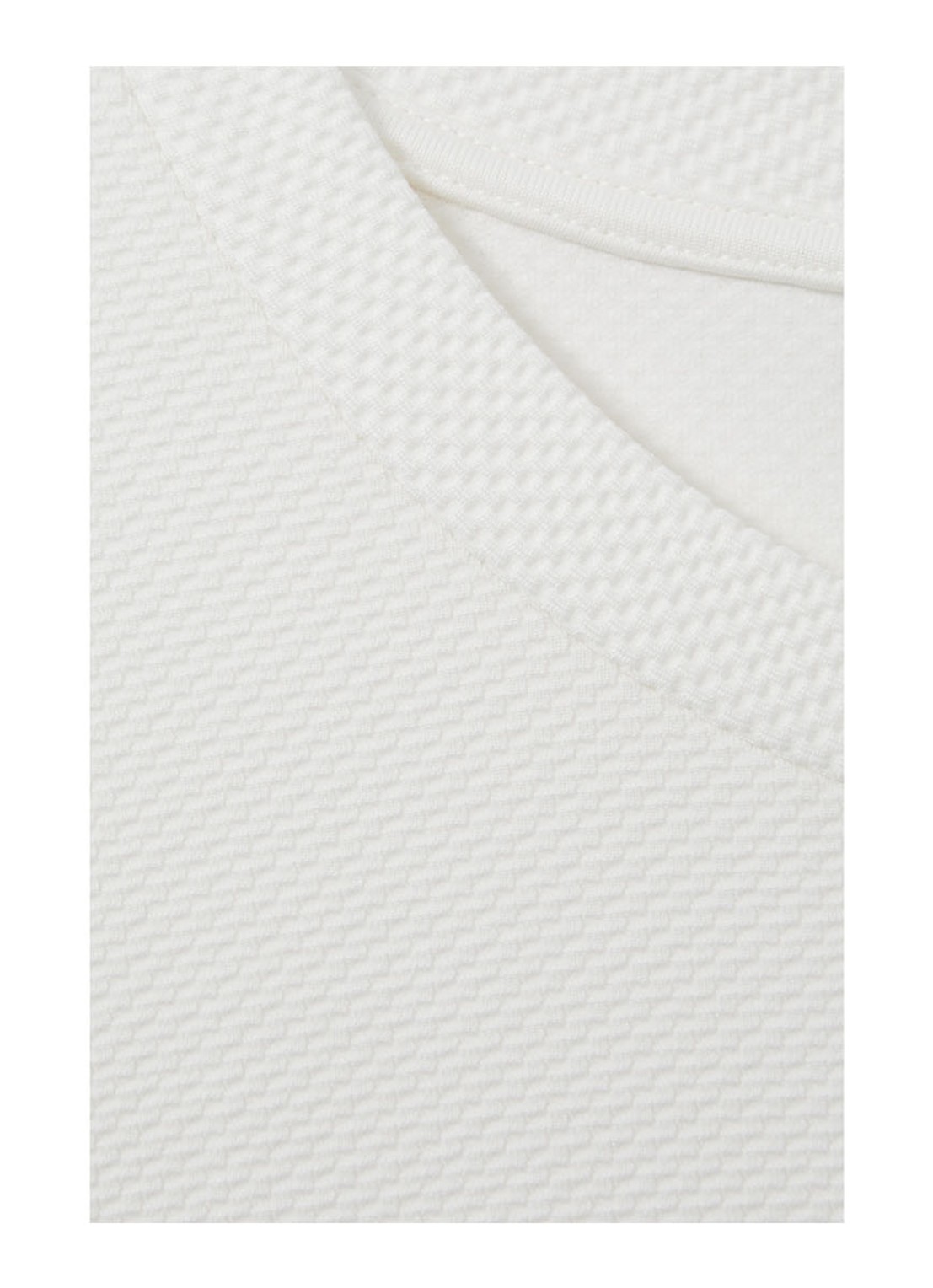 Reiss Wick T-shirt met structuur - detail 2 wit