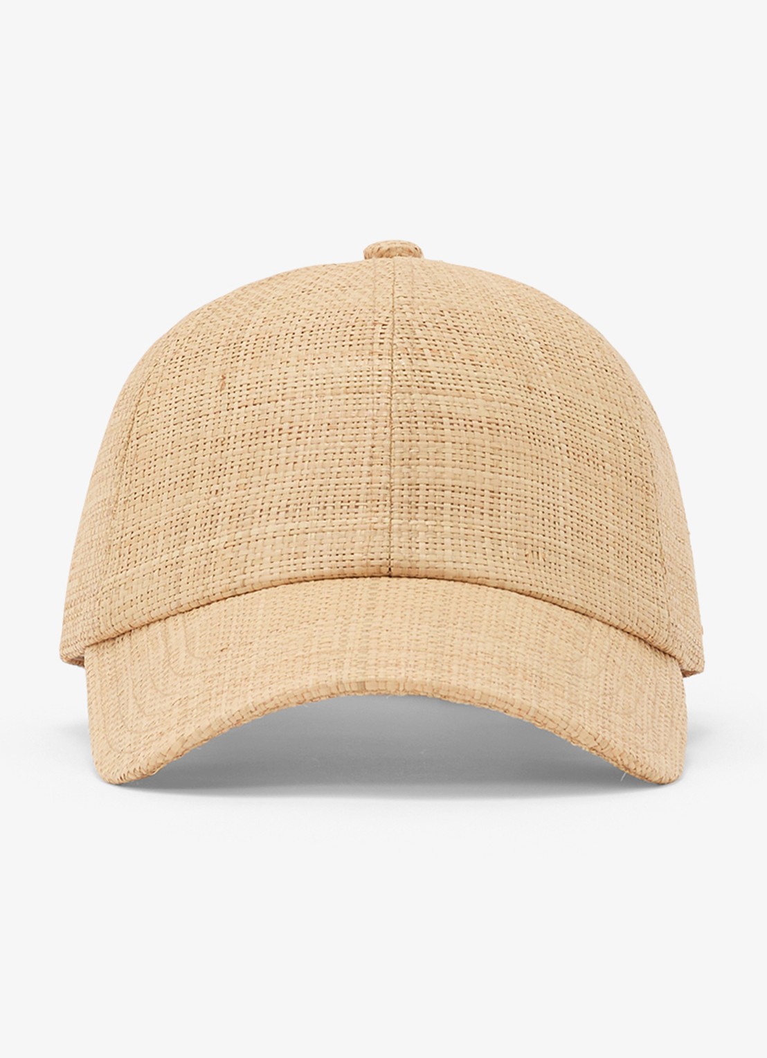 Reiss Winnie pet met gevlochten detail - voorkant 2 beige