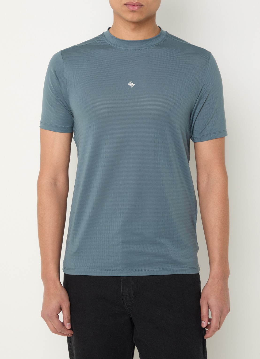 Represent 247 DNA T-shirt met logo - detail 4 donkerblauw