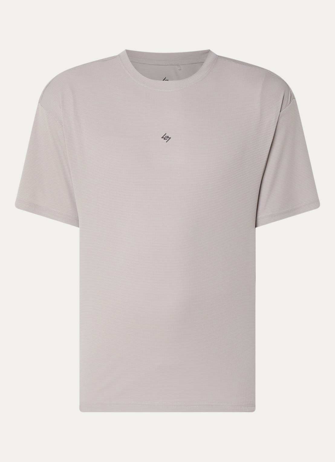 Represent 247 Power T-shirt met logoprint - voorkant 2 lichtgrijs