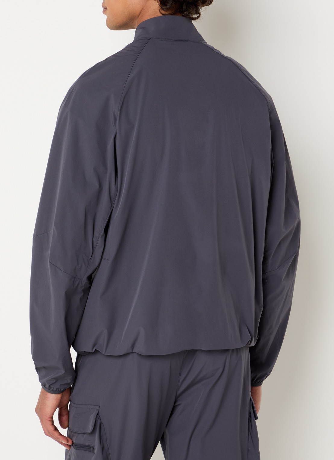 Represent 247 trackvest met ritszakken - achterkant 4 antraciet