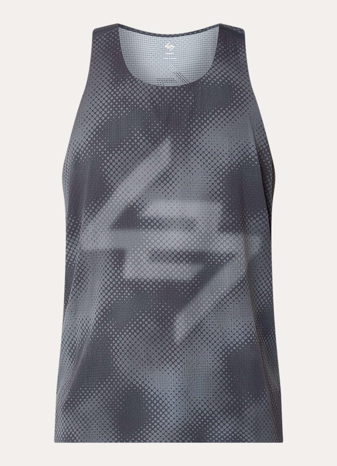 Represent 247 Ultra trainingstanktop met print - voorkant donkergrijs