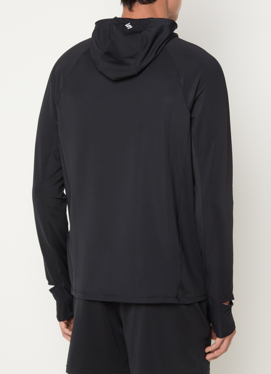 Represent 247 Ultra trui met capuchon en logo - achterkant 4 zwart