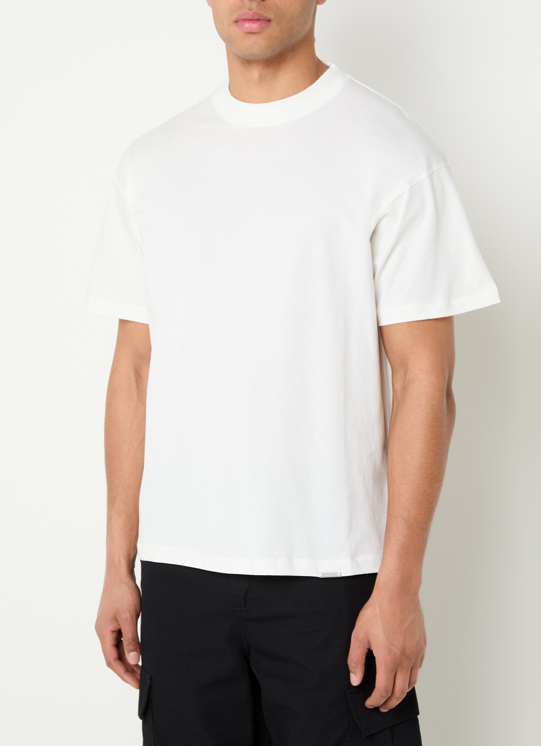 Represent Initial oversized T-shirt - detail 4 beige