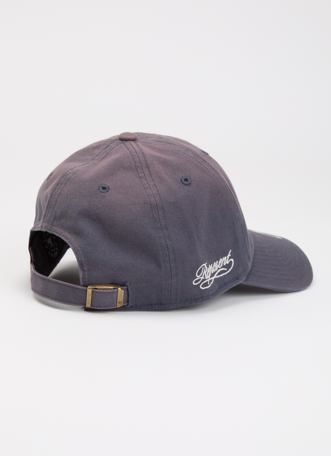 Represent MLB Mini Los Angeles Dodgers pet met logoborduring - detail staalblauw