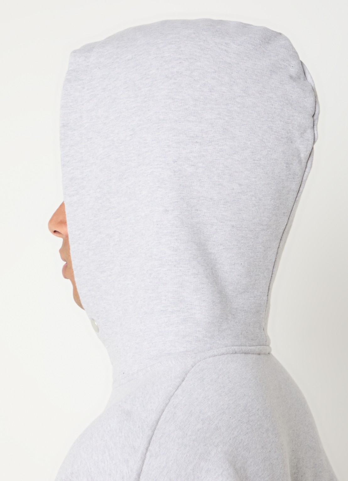 Represent Owners Club hoodie met logo- en backprint - detail 2 grijsmele
