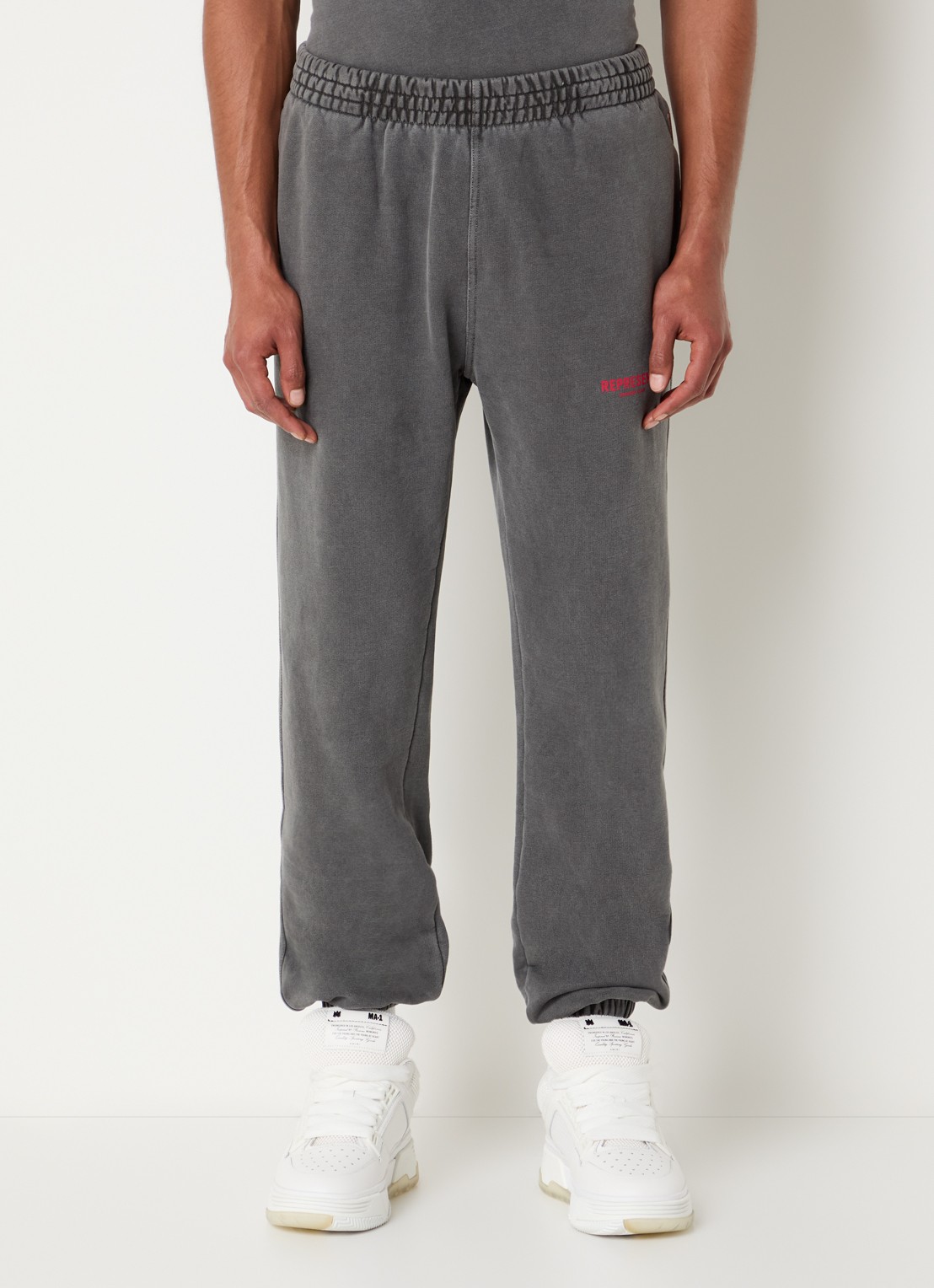 Represent Owners Club joggingbroek met steekzakken - detail zwart