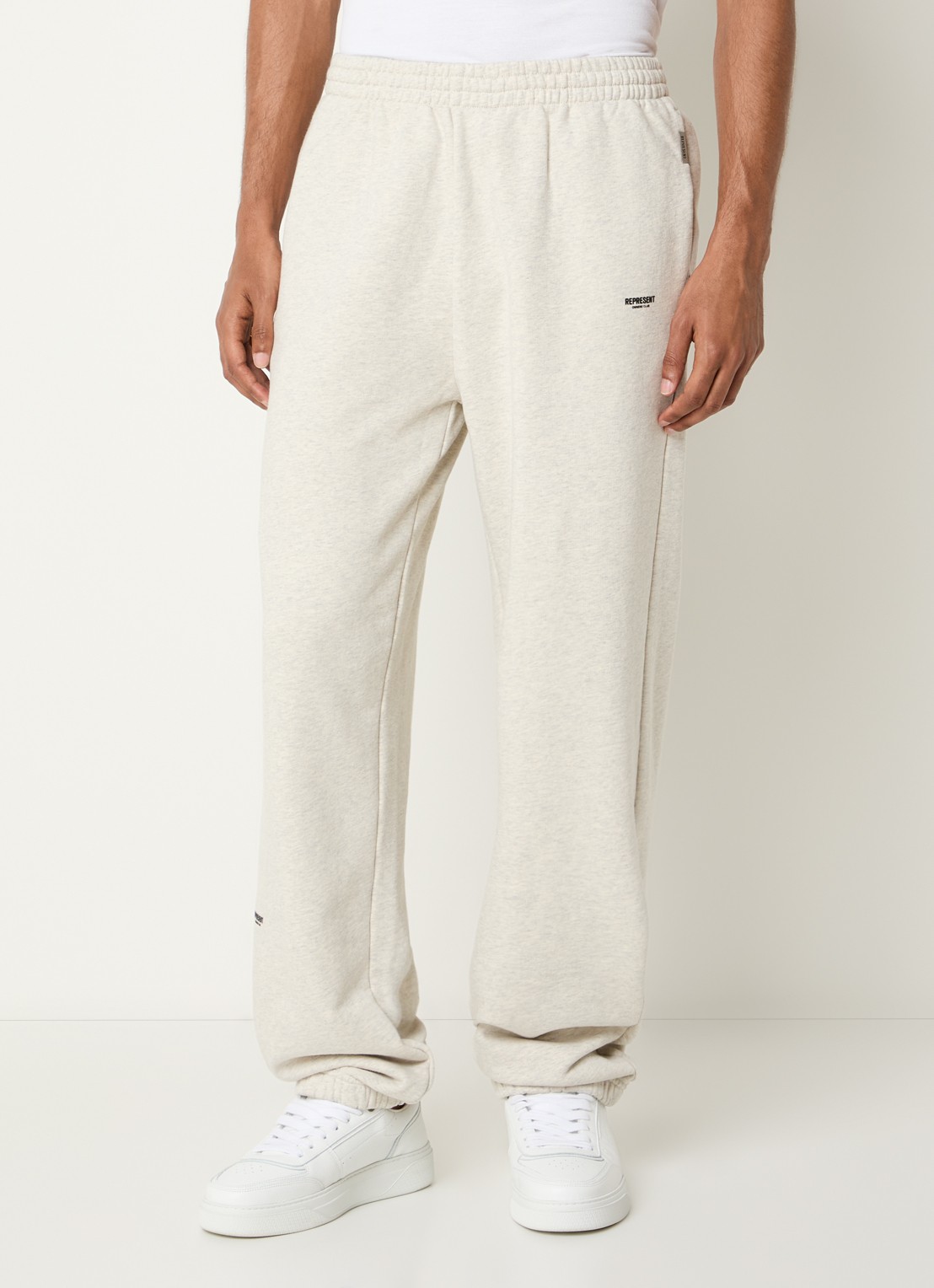 Represent Owners Club tapered fit broek met steekzakken - detail 4 zand