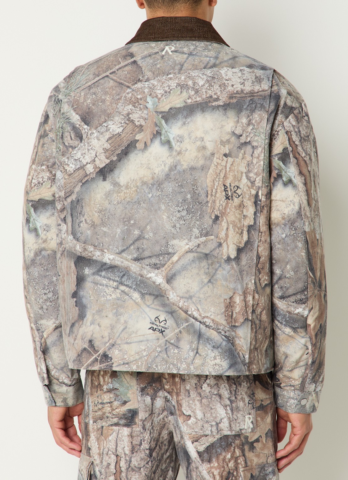 Represent Realtree jack met camouflageprint - achterkant 3 donkerbeige