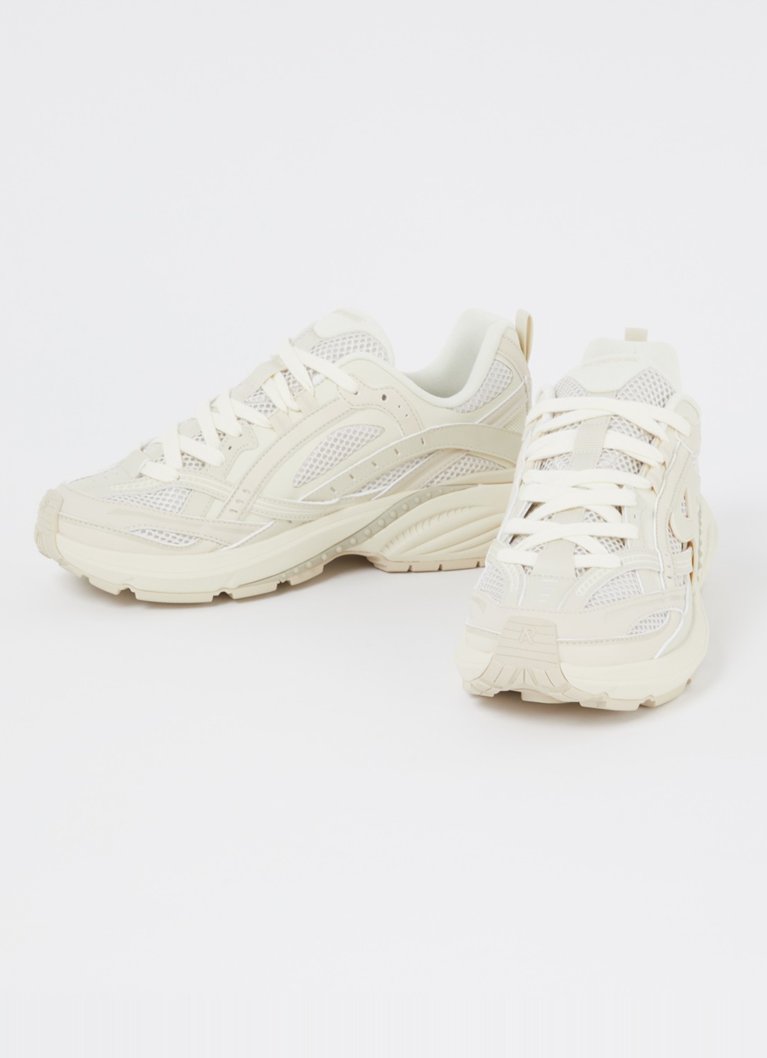 Represent Storm Runner sneaker met mesh details - detail 2 creme