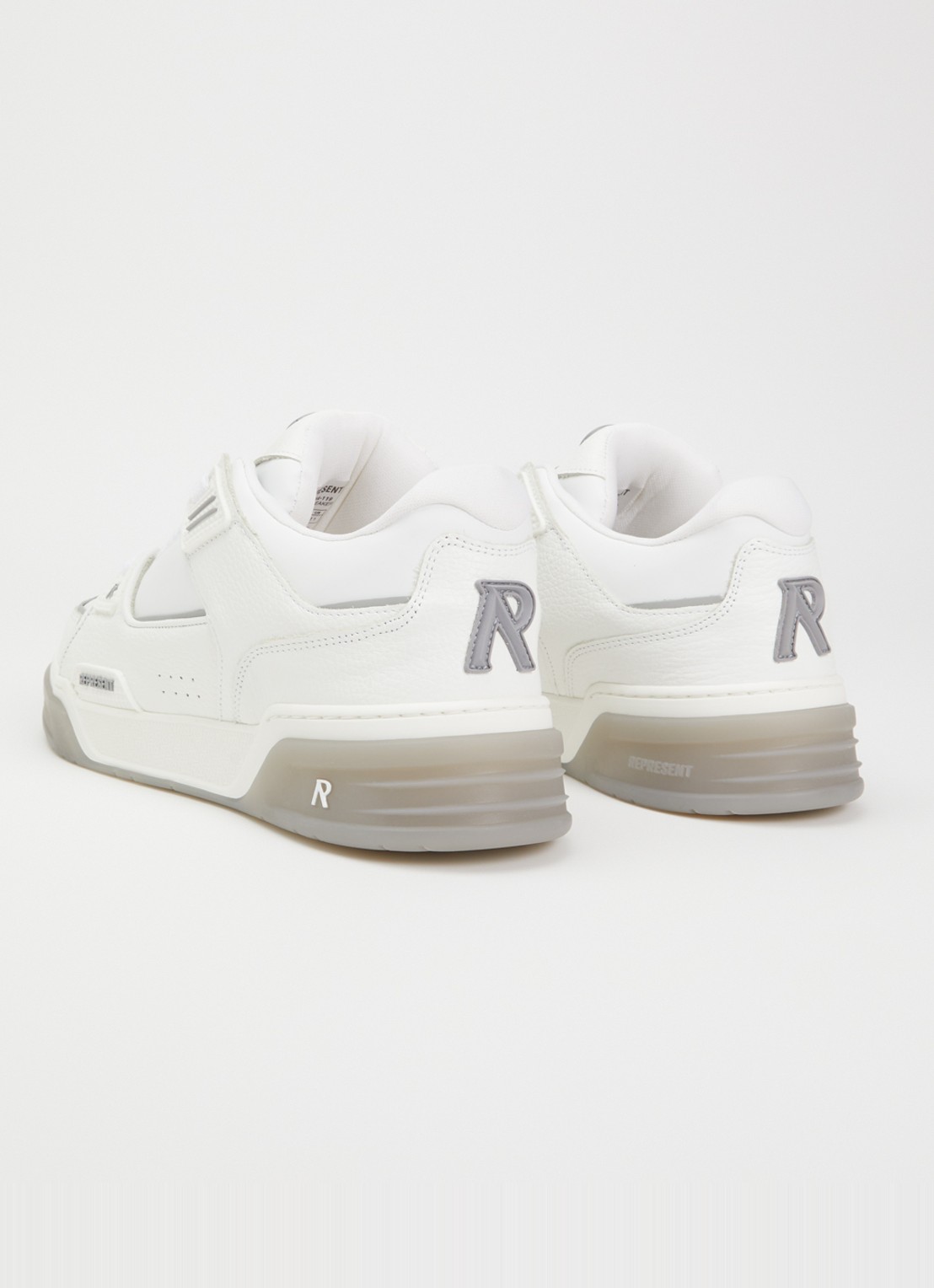 Represent Studio sneaker van leer - achterkant 2 wit