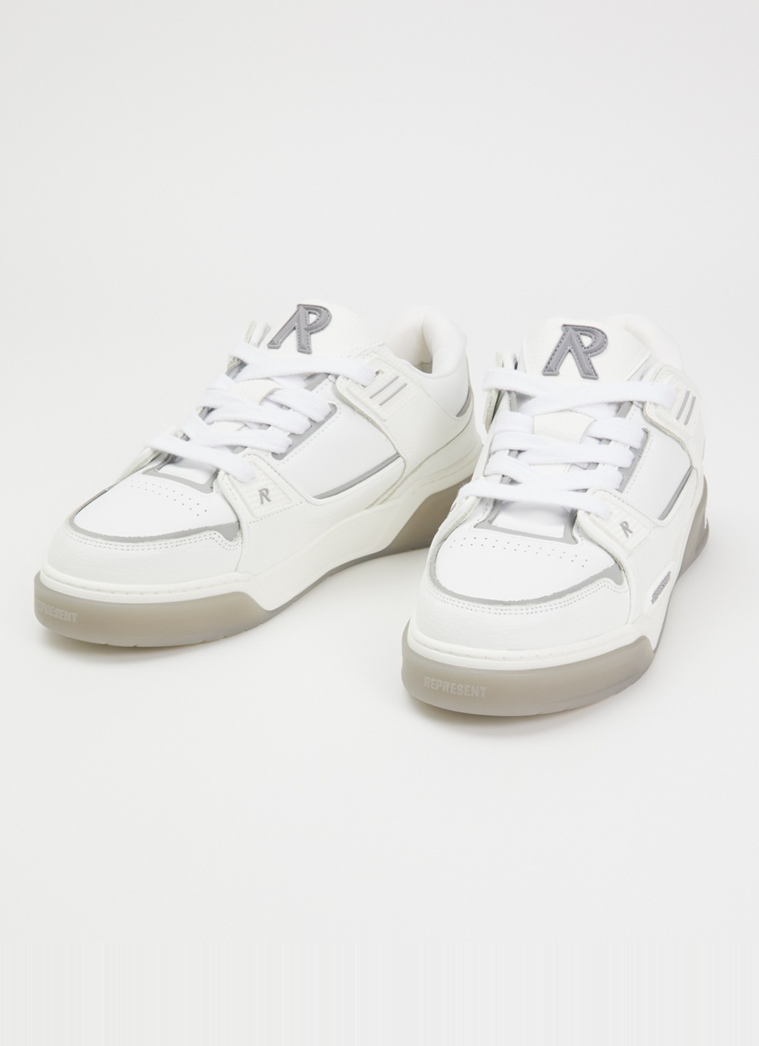 Represent Studio sneaker van leer - detail 3 wit