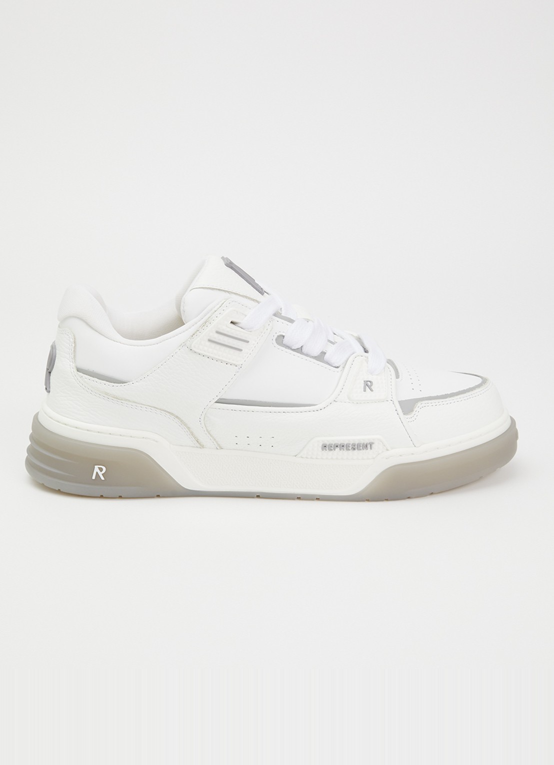 Represent Studio sneaker van leer - voorkant wit