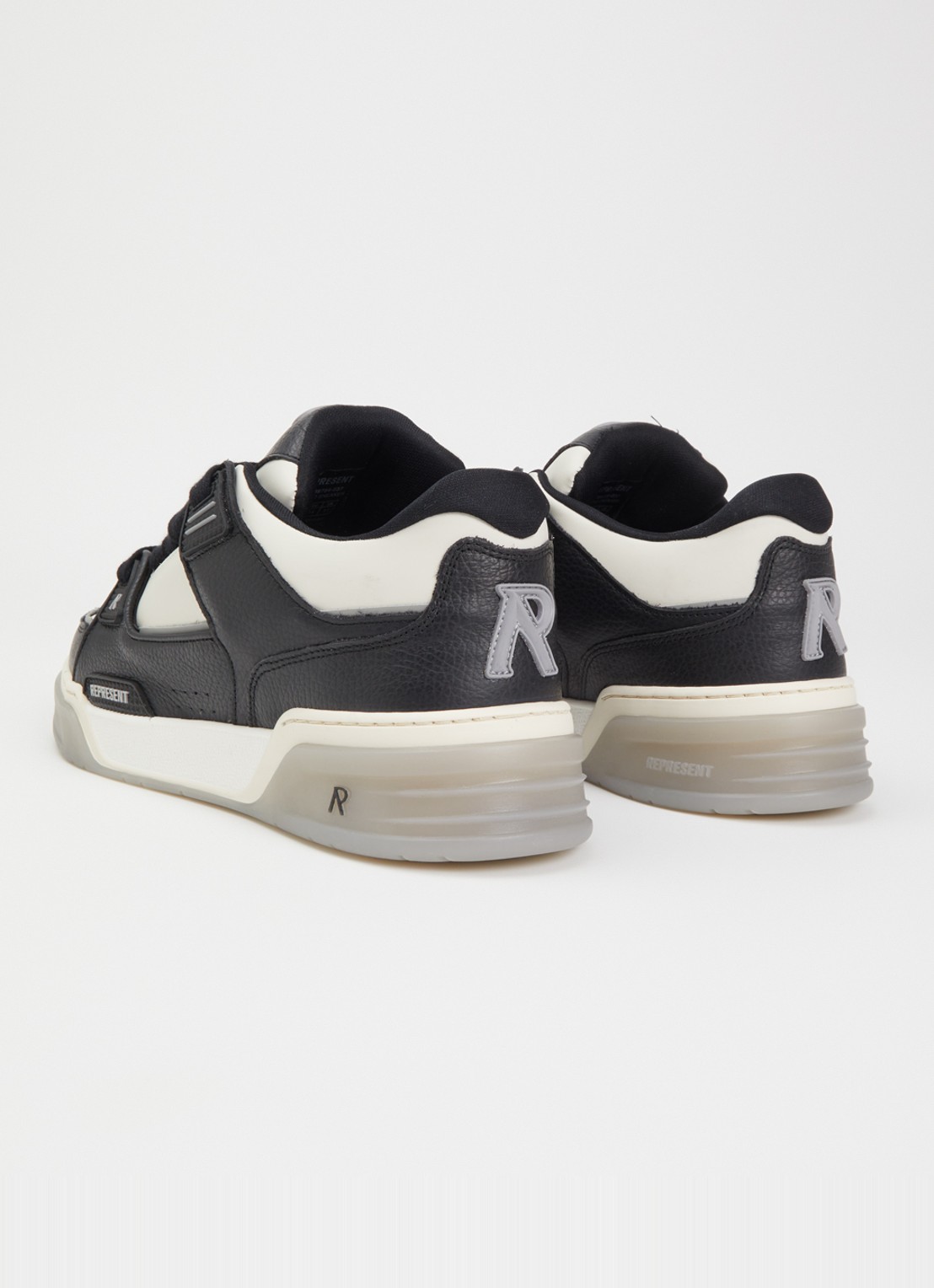 Represent Studio sneaker van leer - achterkant 9 zwart