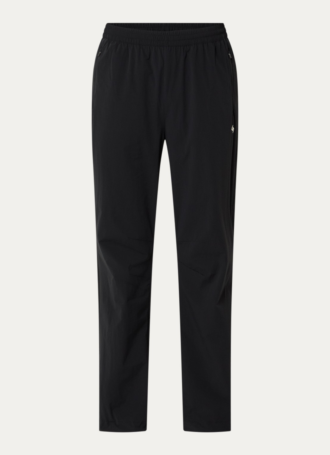 Represent Team 24/7  tapered fit trackpants met ritszakken - voorkant zwart