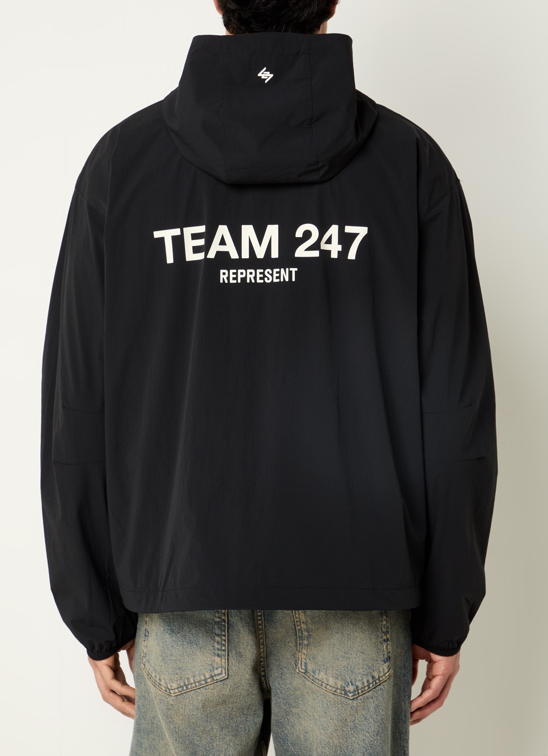 Represent Team 247 trackvest met logo - achterkant 4 zwart