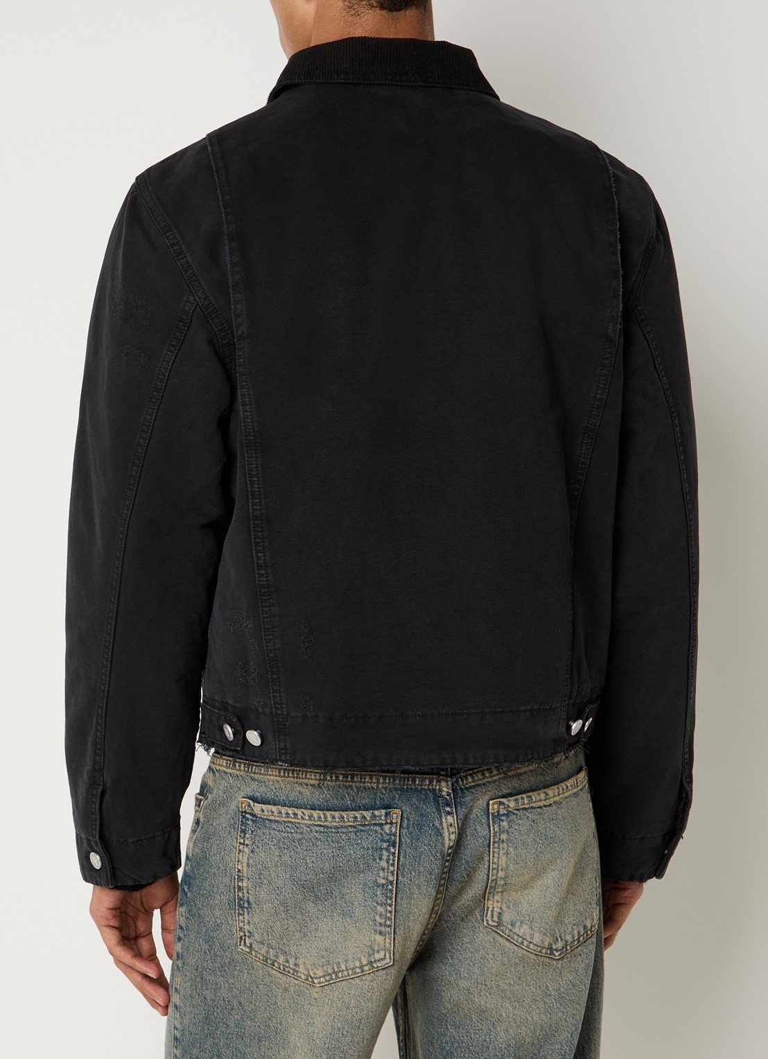 Represent The Work jack met ritszakken - achterkant zwart