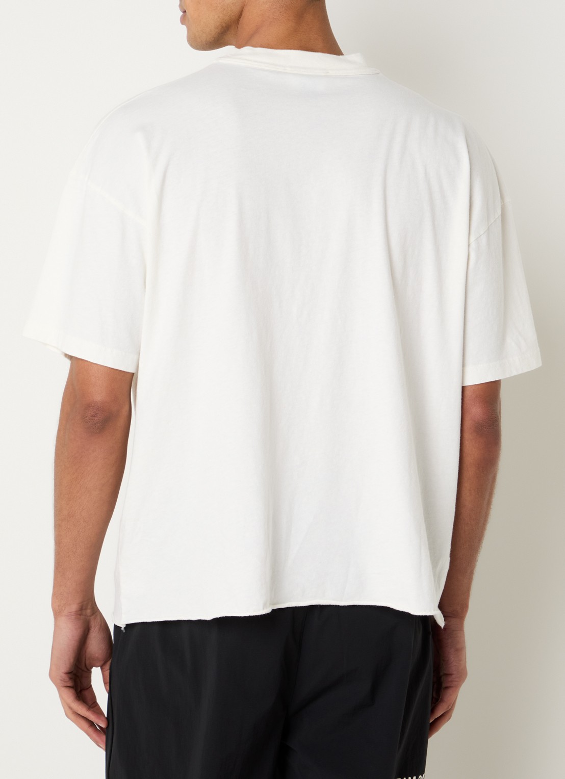 Represent Westside T-shirt met print - achterkant gebroken wit