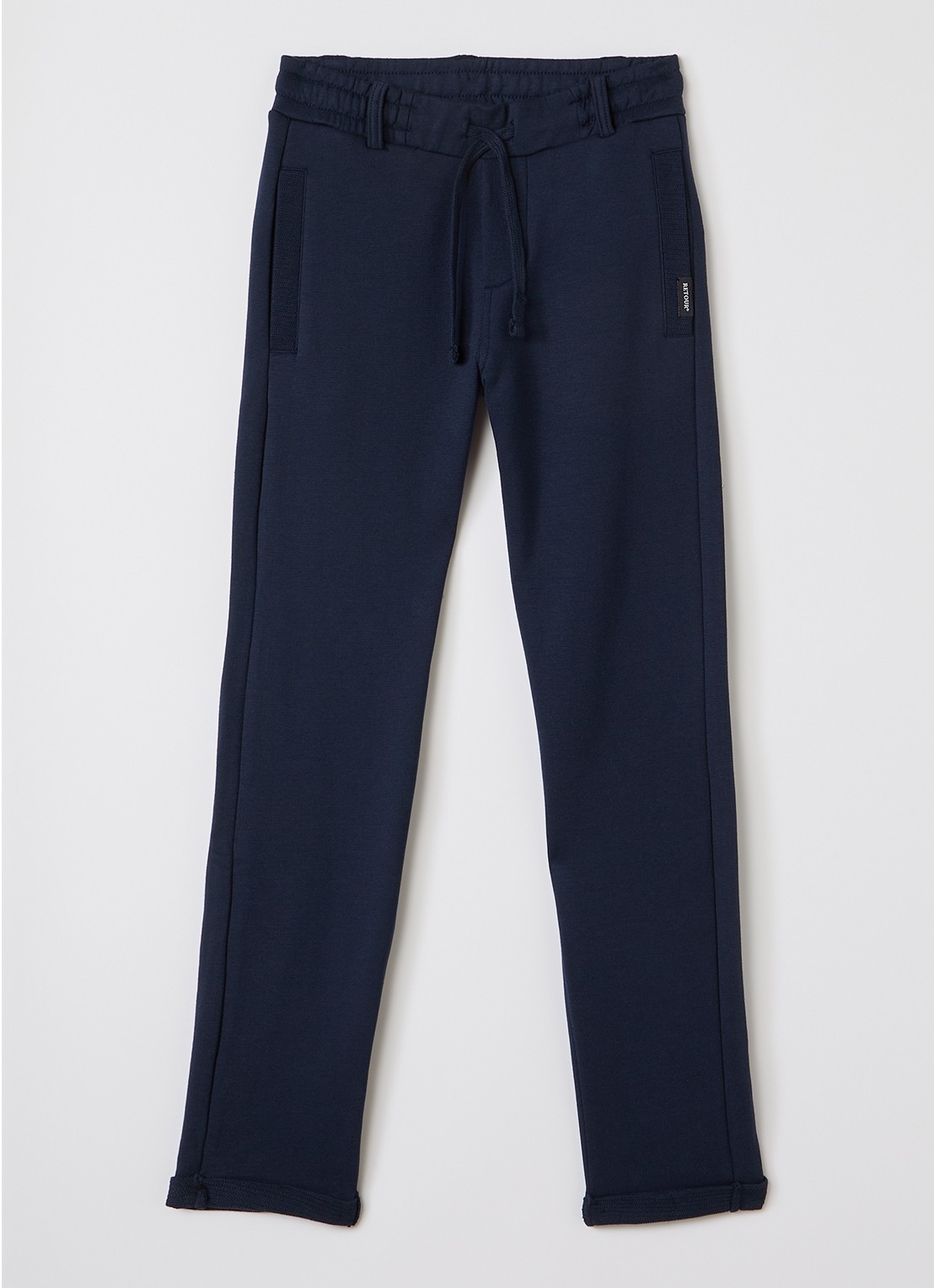 Retour Jeans Ben tapered fit joggingbroek  - voorkant donkerblauw
