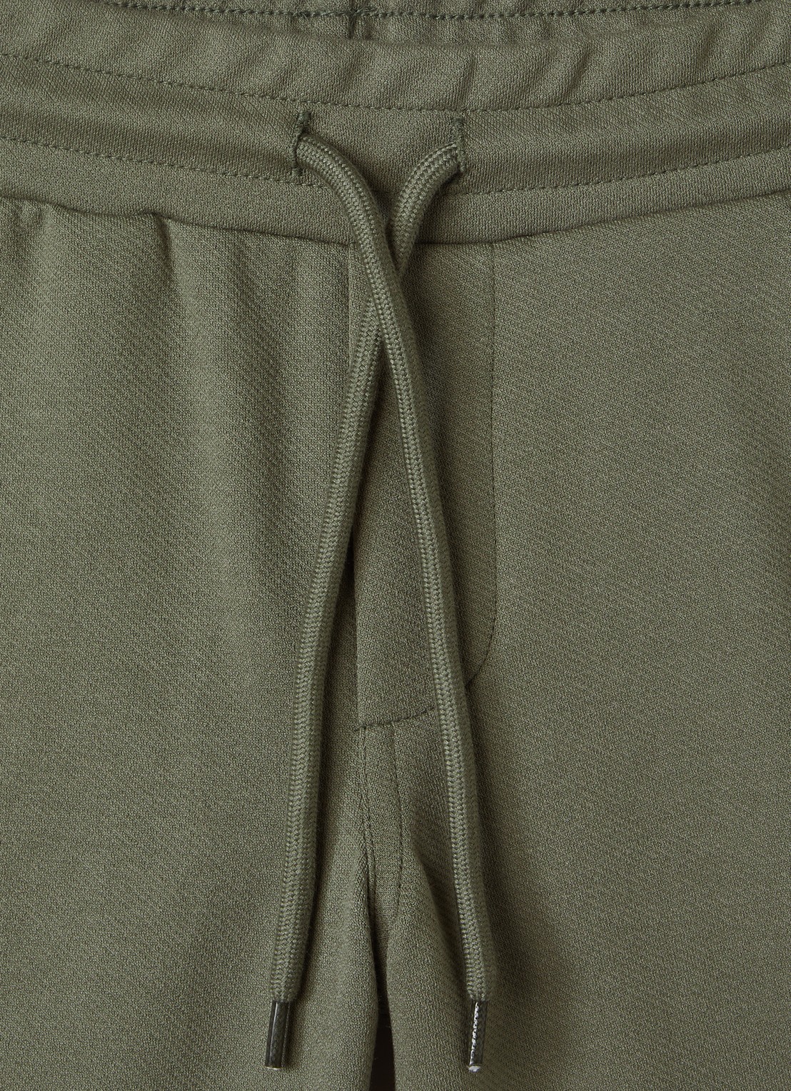 Retour Jeans Jones straight fit korte joggingbroek - detail legergroen
