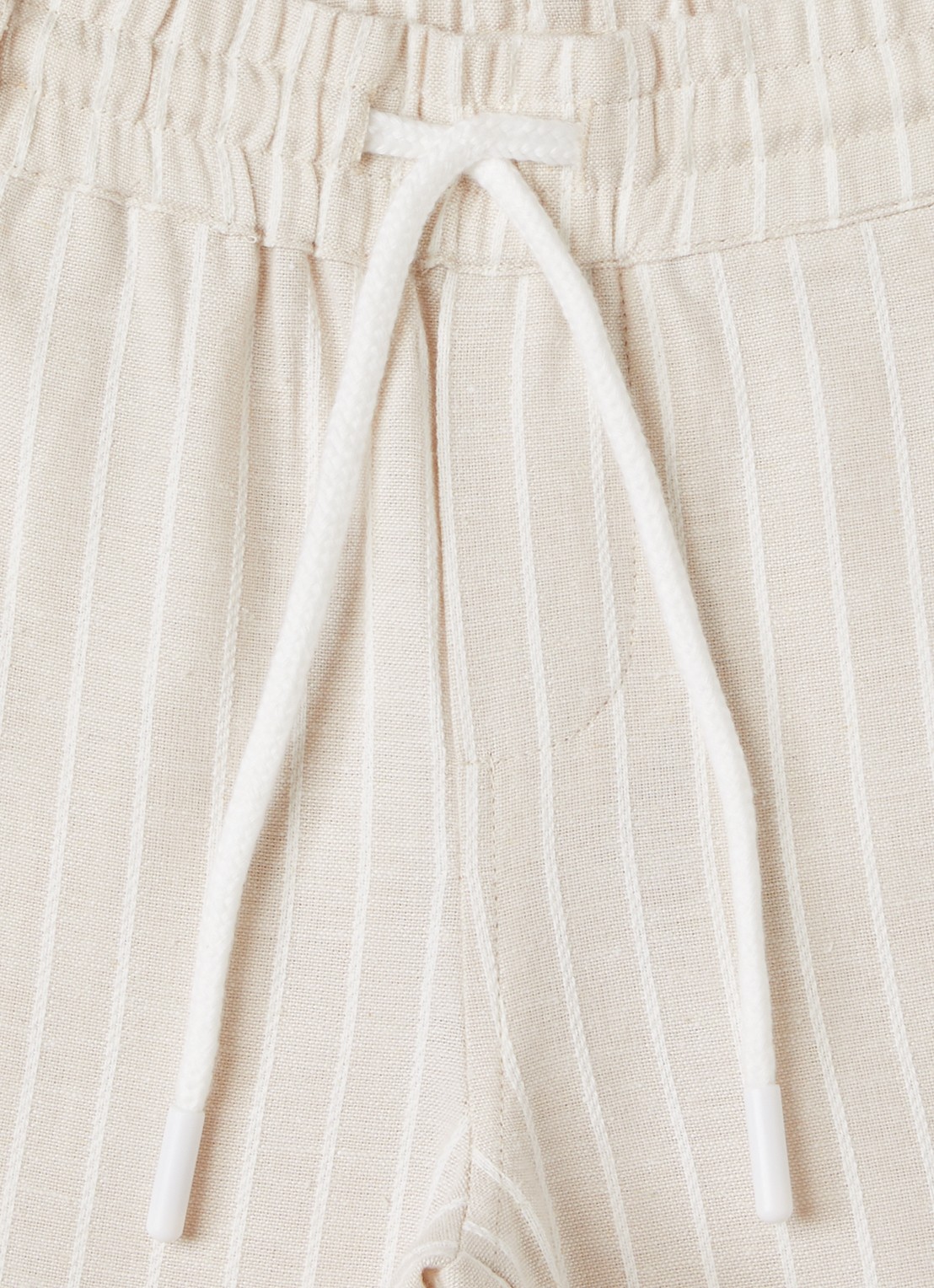 Retour Jeans Jurgen straight fit pantalon met streepprint - detail 3 beige
