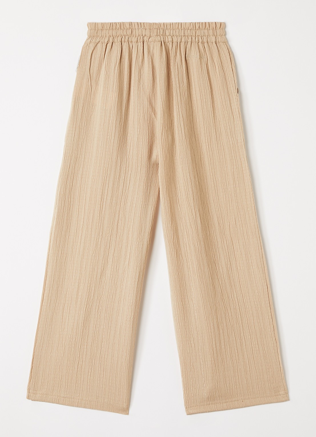 Retour Jeans Maddy loose fit broek - voorkant 2 beige