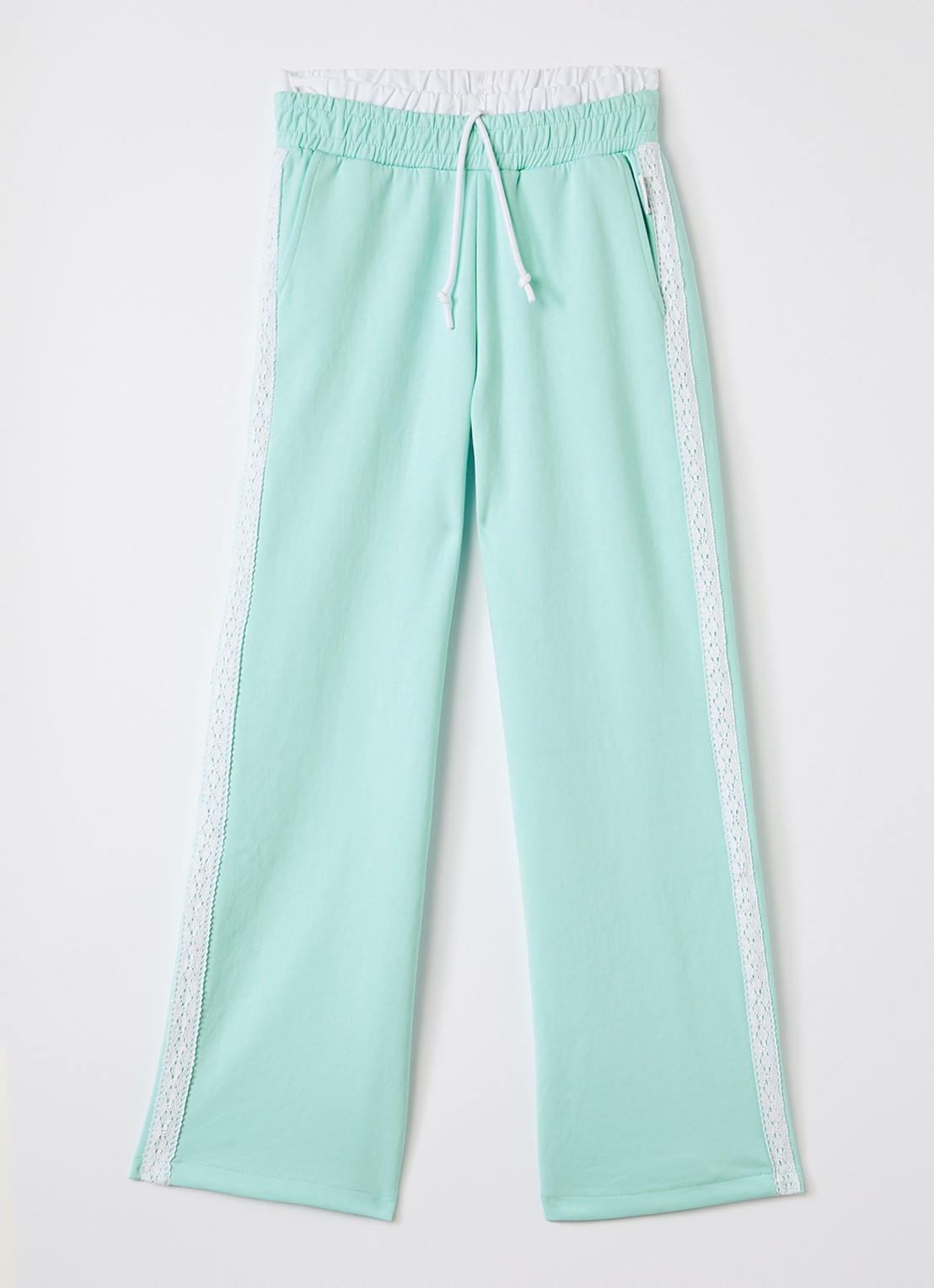 Retour Jeans Olga flared fit joggingbroek - voorkant 5 mint