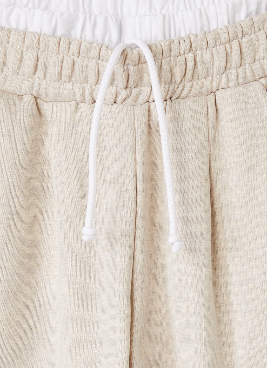 Retour Jeans Vivre flared fit joggingbroek met detail van crochet - detail zand