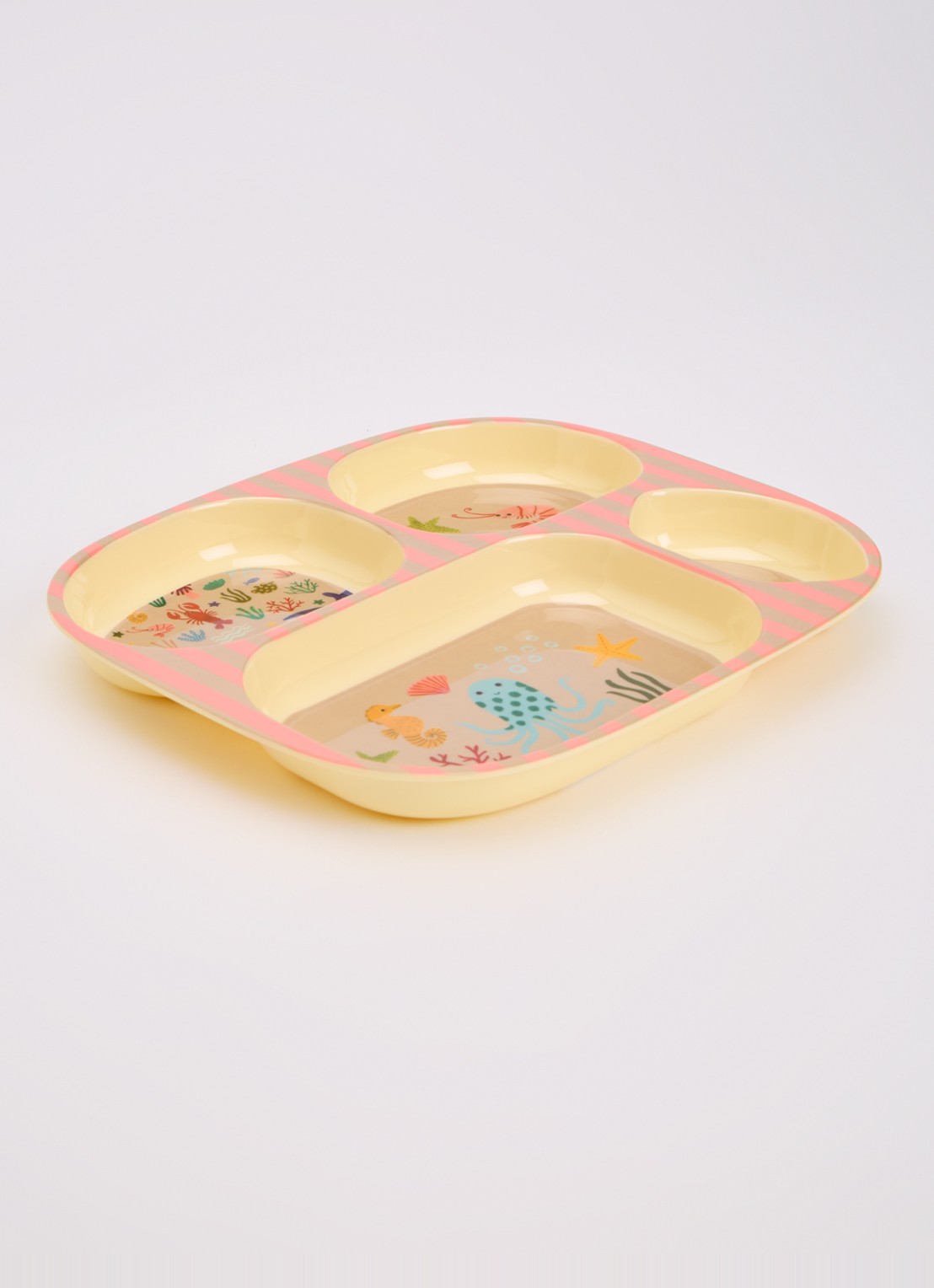 Rice Kinderbord 24 cm - detail 3 oudroze